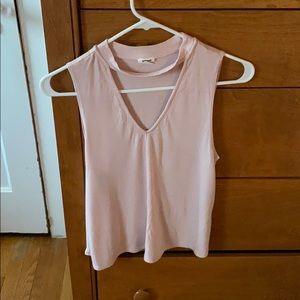 Pink Garage tank top